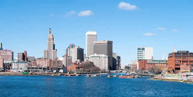 Rhode Island geographic illustration for the best auto mechanic schools in Rhode Island guide